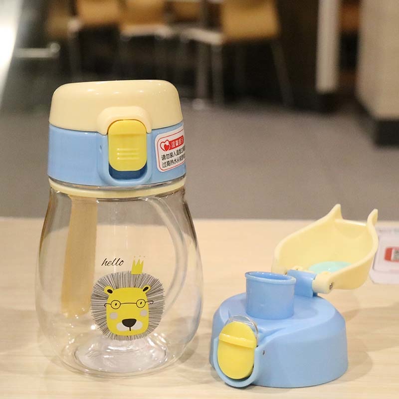 350ml Baby Sippy Cup Straw Bottle